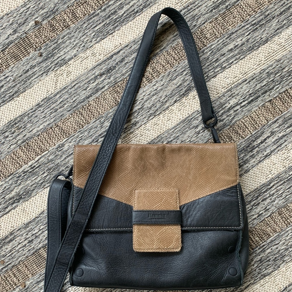 Hammit LA leather crossbody bag